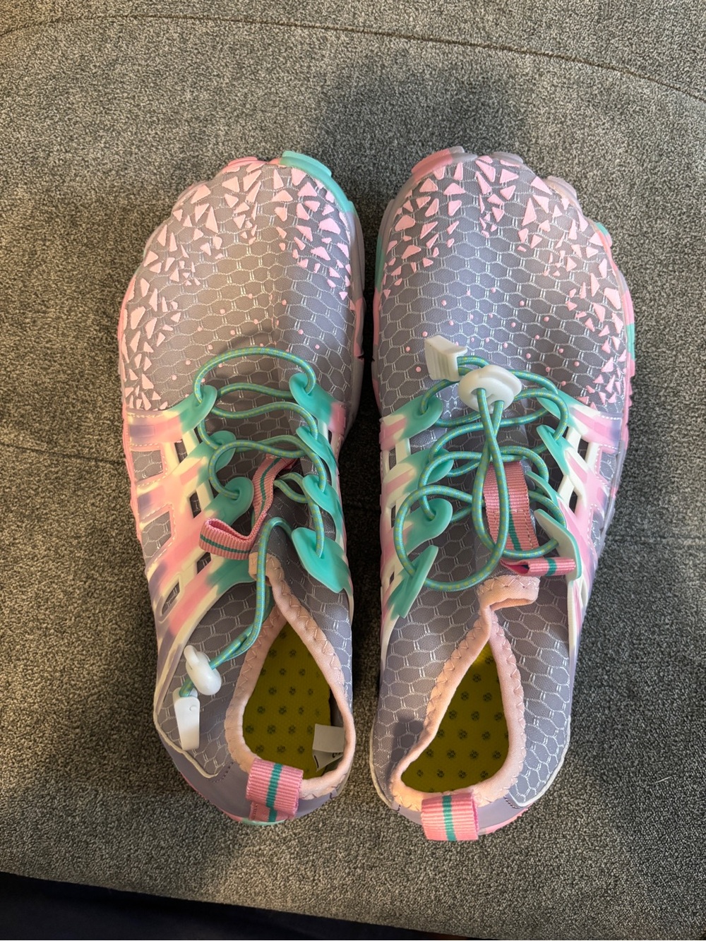 Lilac, Pink,& Mint Green Athletic Water Shoes